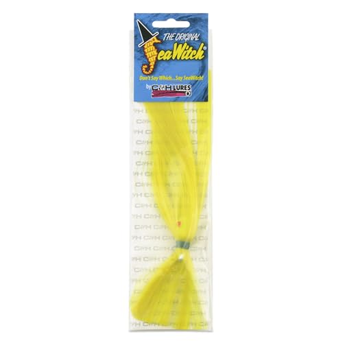C&H Lures Sea Witch Saltwater Fishing Lure Nylon, Chartreuse, 1 oz