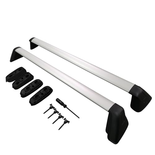 Barras de techo coche Subaru Impreza 2017-2020 transversales de aluminio 2