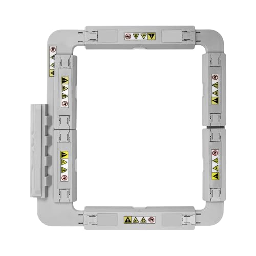 Image of Sew Tech Magnetic Embroidery Hoop for Brother Innovis NQ1700E NQ1600E NQ3600D NV880E Dream Machine 2 XV8550D VE2200 Luminaire XP2 XP3 VM5200 Stellaire XE1 XJ1 Machine, 5 inchx7 inch Mighty Snap Magnet Frame