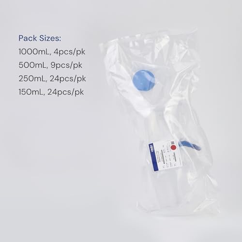 Image of Pack of 1 Diposable Vacuum Filter Units 500mL 0.2μm PES Hydrophilic Membrane