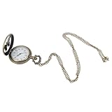 AKOOSY Relojes de Bolsillo Relojes para Mujer Vintage Reloj de Bolsillo para Mujer vigilancia para Mujeres Golden