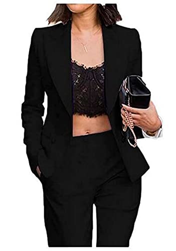 Mi Bo Tong 2 PC Fashion Women Pant Suit Notch Lapel Business Suit Slim Fit Office Lady Suit Prom Suit