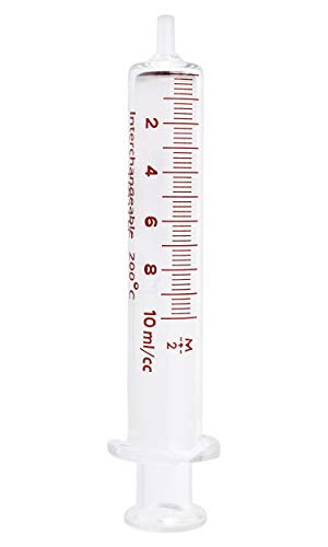 Truth Laboratory Glass Syringe Glass Tip, 10ml (01-09-01-05) (B08QVYCDDJ) Amazon Price History, Amazon Price Tracker