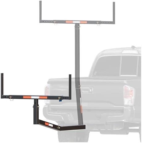 ECOTRIC - Extensor De Enganche Plegable Para Caja De Camioneta, Canoa