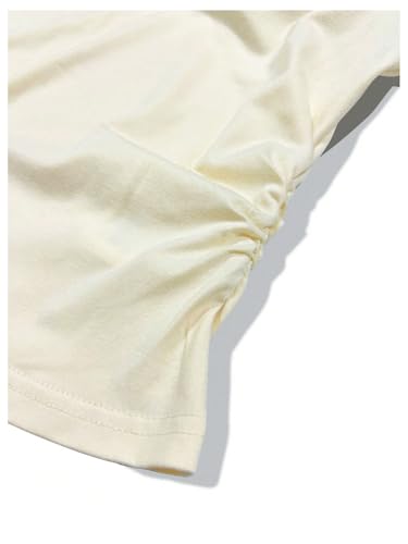 Girl's Color Block Graphic Tees Short Sleeve Crew Neck Fitted T Shirts Preppy Summer Clothes4