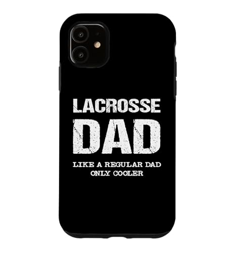 Lacrosse Dad Like A Regular Father Only �N�[���[ �ʔ������p�� �X�}�z�P�[�X iPhone 11 �p
