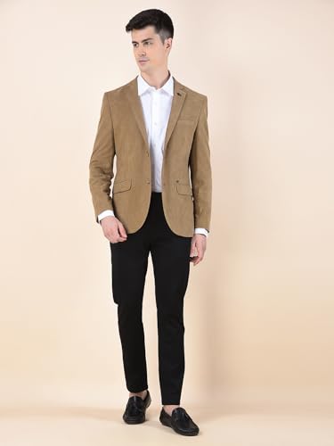 Image of Cantabil Blazer for Men l Premium Casual Blazer Slim Fit Notched Collar Polyester Fabric Solid Pattern