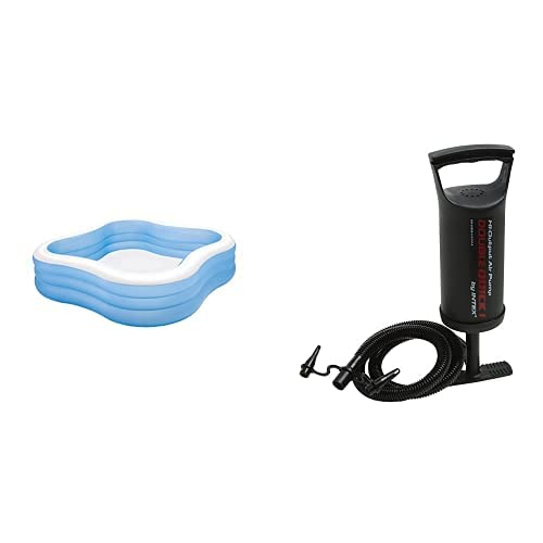 Image of Intex Air Baloon Pump and Intex Swim Center Family Pool