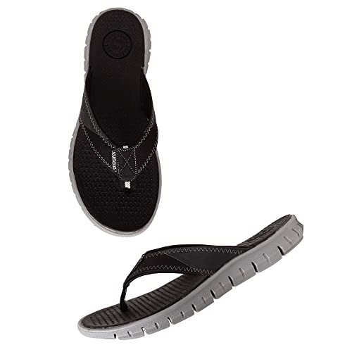 SOLETHREADS CULT | TruBounce | Shock Absorbent | lightweight | Skid Resistent | Super comfortable | Bounce back | Rugged Sole | Flip Flops for Men