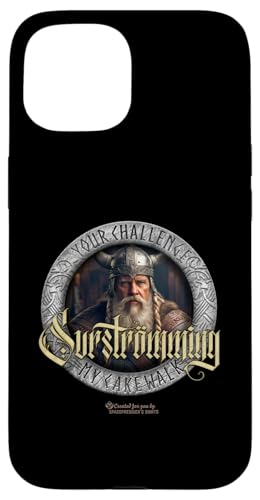 Surströmming Challenge Jefe Vikingo sombrío Carcasa para iPhone 15