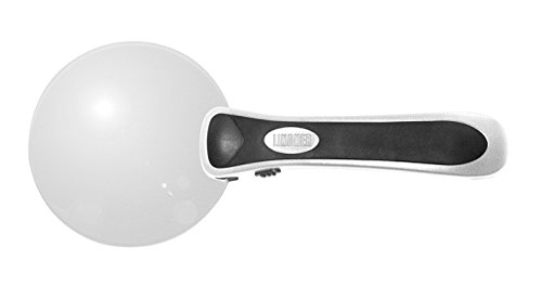 Loupe lumineuse LED LINDNER grossissement 2X sans monture pour lecture