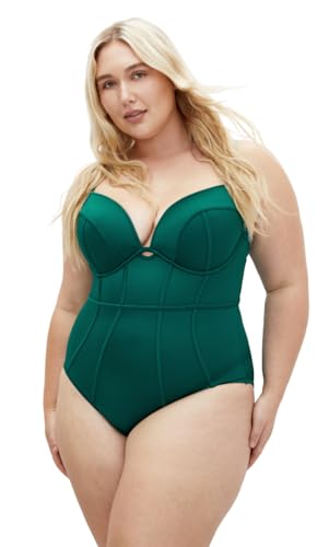 City Chic Women's Plus Size 1 Piece - Grenada Underwire