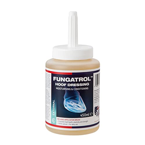 Equine America Fungatrol - Cuidado para pezuñas (incluye cepillo, 450 ml) Cover