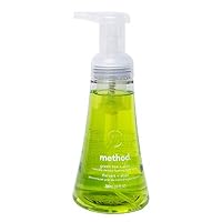 Method Foaming Hand Wash, Green Tea & Aloe Fragrance, Plant-Based Cleansers, Reusable & Recyclable Bottle, 300 ml (Pack of 1)