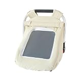 Pare Voiture pour Enfant   Filet De Protection Respirant Pour Poussette Avec Fermeture Éclair | Pare Pour Siège Auto | pour crèche extérieur promenades école courses garage voyages nouveaux parents gr