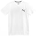 PUMA Men's Ideal V Tee, White/Black, XX-Large