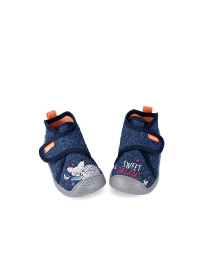 Chaussons bébé Biomecanics Biohome marin taille 18 pour les premiers pas à la maison
