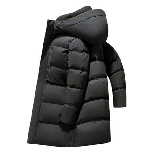 Manteau d'hiver homme épais veste à capuche chaude résistante au froid