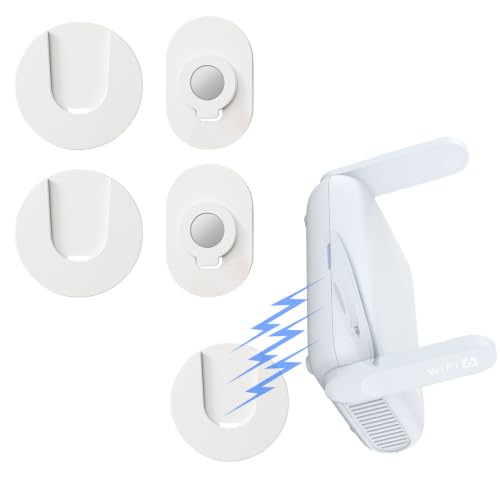 Futanwei Support magnétique de voyage pour routeur GL.iNet GL-SFT1200 GL-MT3000 GL-AXT1800 GL-MT3600BE, TP-Link TL-WR3602BE TL-WR1512X TL-WR1502X | Support mural magnétique adhésif pour bureau à – vue 6