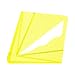 Yellow Transparent Center Finder for 8 inch Square Round, Octagon and 5-3/4 inch Hexagon Shaped Material Ideal for Woodworkers, Carpenters or Around The Home ...