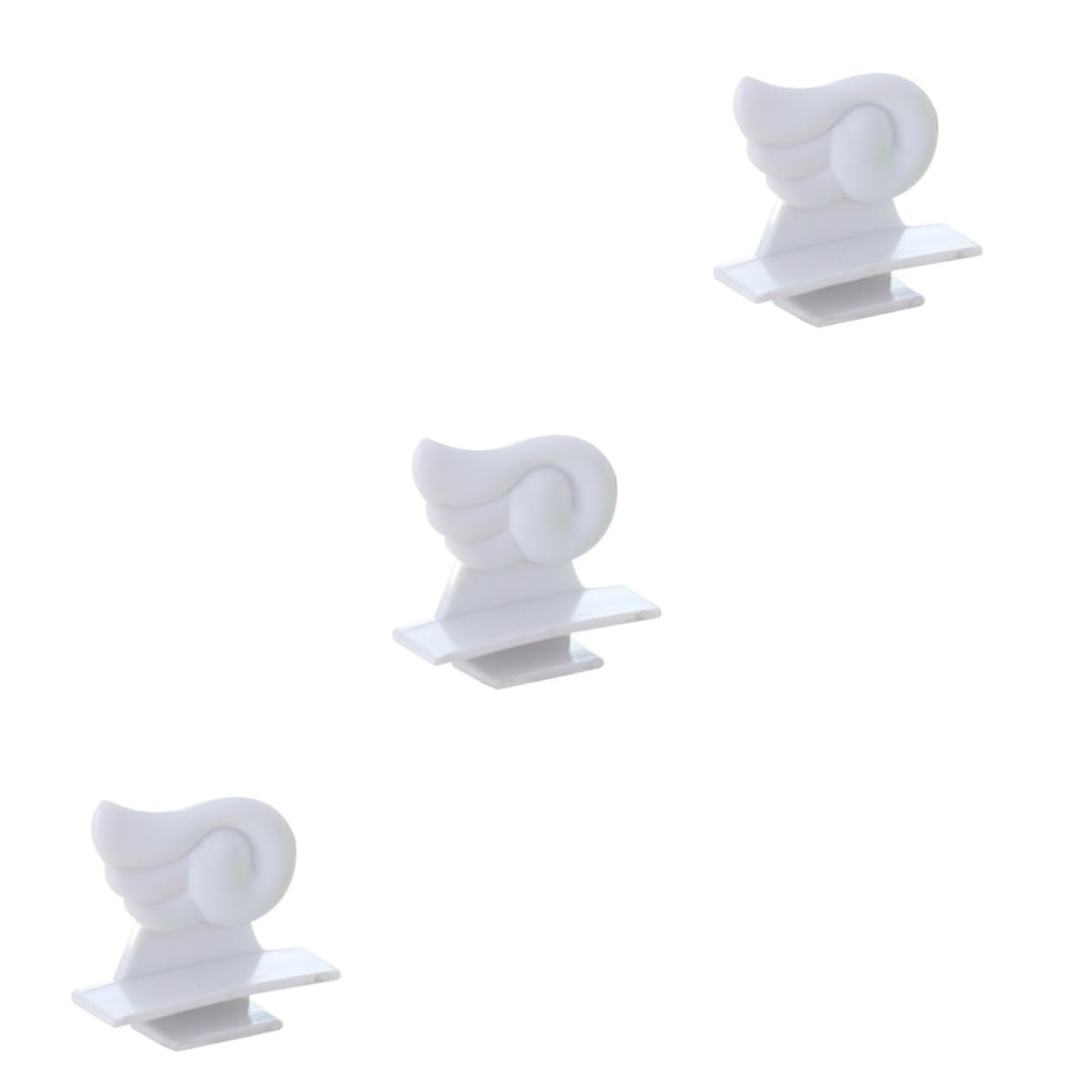 Housoutil 3sets Ergonomic Toilet Seat Cover Toilet Riser Handles Seat Lid Holder Sanitary Solution 5pcs*3