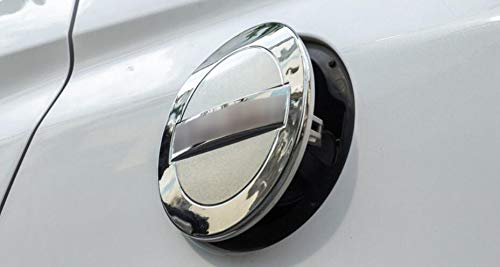 ABS Chrome Auto Fuel Filler Door Cover Gas Tank Cap Decoration Cover Trim Compatible For Hyundai Tucson 2016-2018