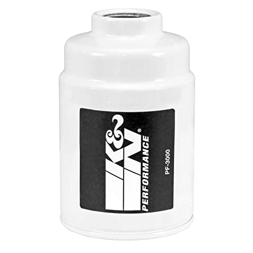 K&N PF-3000 Moto Filtre à Carburant pour un Flux d'Essence Pur