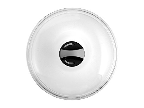 Ballarini Cortina Granitium Igloo Coperchio in Vetro Trasparente, 24 cm