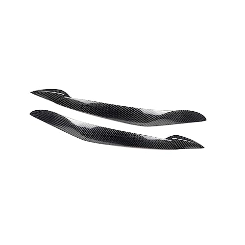 Paupières de phare pour BMW X5 E70 2008-2013 caches noirs en plastique