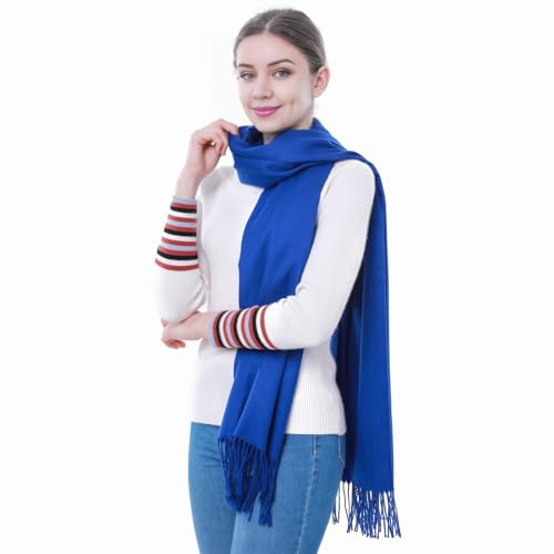 Image of Pashmina Scarf and Shawl - Soft Women Pashminas Wrap for Wedding Evening Party dresses