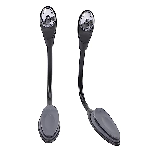 IWOWHERO Clip on Reading Lamp for Book Bed Dorm Flexible Reading Light Mini Book Clip Lamp