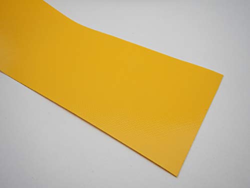 LKW PLANE ZELT MARKISE PLANEN REPARATUR PFLASTER 10MM BREIT GELB RAL 1003 (100cm)