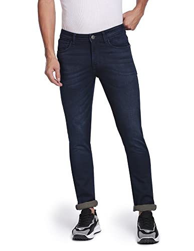 Image of Arrow Men Mid Rise Regular Jeans