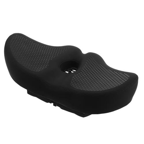 Selle de vélo large ifundom ergonomique en éponge et PU pour hommes