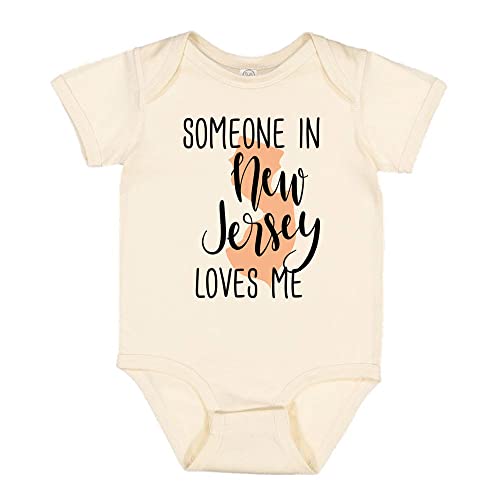 Someone in New Jersey Loves Me Baby Infant Bodysuit