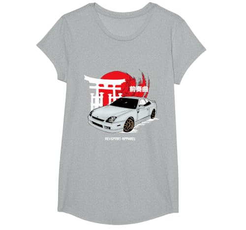 Prelude T-Shirt, Girls, Heather Grey, Large