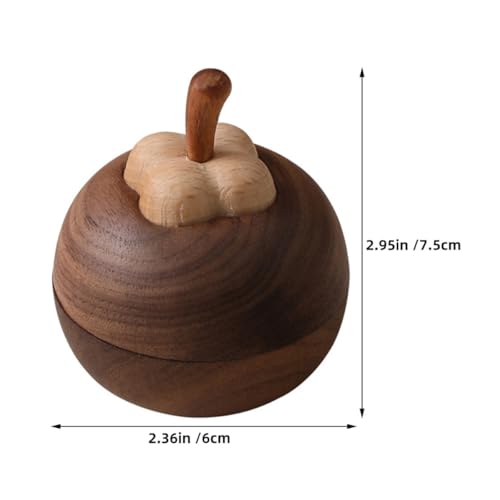 Difusor aromático de madera para escritorio color café miniatura 2