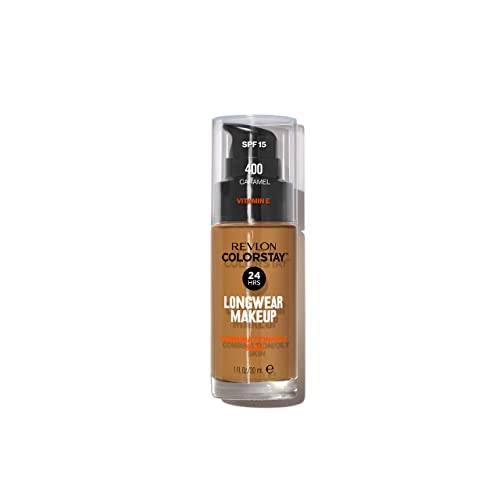 Revlon ColorStay - Fond de teint Longue Tenue 24H - Maquillage Teint et Soin Peaux Mixtes à...