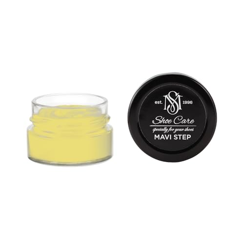 Soin de couleur cuir lisse premium Mavi Step moutarde vif flacon 50 ml - 2