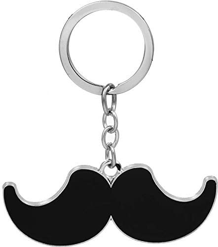 Ryan Delights Stylish Moustache Mooch Punjabi Beard Stainless Steel Keychain for Men for Bags, Pouches, Car, Bike, gifting (Key Chain & Keyring)-image-17