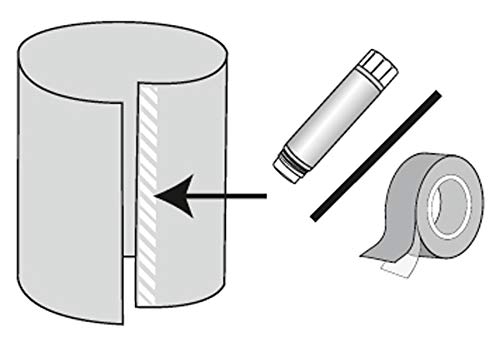 folia 95201 - Deko Tischlichter Sommerbrise, sortiert in 3 Motiven, 10 Stück, aus Transparentpapier, 115 g/m², ca. 10 x 27, Durchmesser ca. 8 cm, einseitig bedruckt, ideal als Tischdeko