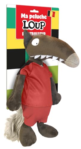 Peluche du loup foot - belgique