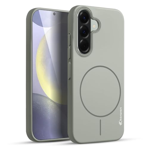 Image of KARWAN️Magnetic Ultra Slim-Fit Back Case Cover for Samsung Galaxy A36 |Hard PC Case Cover| Ultra-Thin & Light Weight with [Ultra Premium Feel] Case for Samsung Galaxy A36(6.7 inch)(Grey)