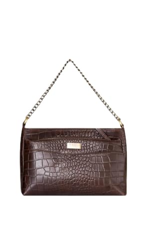 ALMO PURE LEATHER HANDBAG,BROWN 1 31BP 8O2GOL. SL500