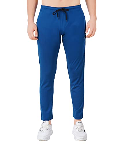 Image of VEGO 4 Way Lycra Track Pant for Mens, Dry Fit Track Pant for Men