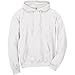 Hanes Men's Pullover EcoSmart Hooded Sweatshirt, white, Small