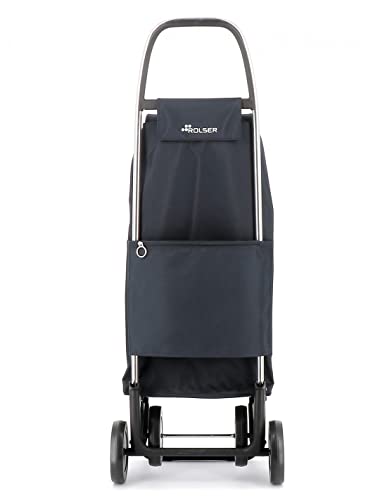 Einkaufstrolley Rolser I-Max MF 4 Räder - Grau – Bild 5