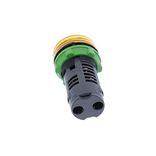 Piloto luminoso naranja monobloque 120V para panel de control 6