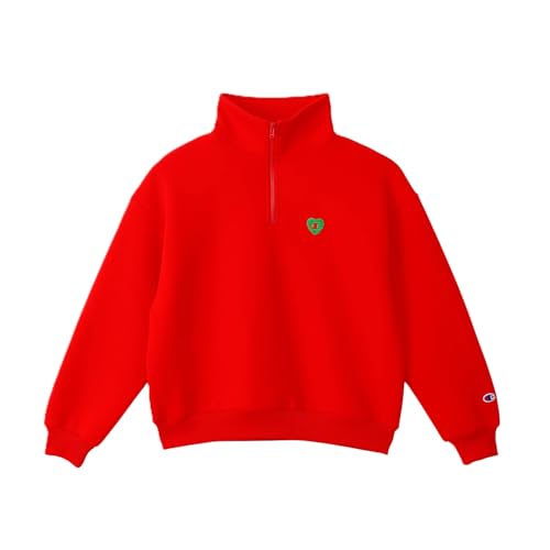 Champion トップス 長袖 Relax Fit ハーフジップ CW-C009 レディース