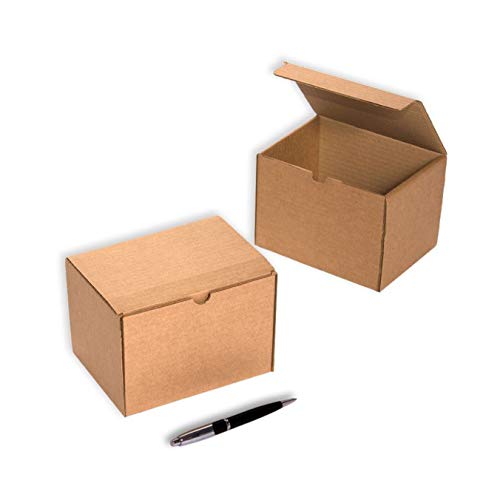 Pack 50 cajas para envíos 160x120x120mm. Caja automontable. Caja cartón Kraft. Montaje muy fácil y sencillo.Apta para envíos postales. Ultraresistentes